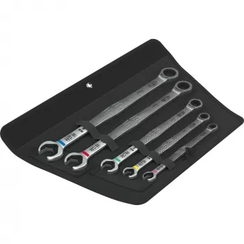 Wrench set Wera Joker 5-piece 6007 — 5 open-ended wrenches, sizes included by manufacturer