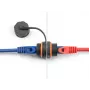Network Cable DeLOCK 88145 RJ45 to RJ45 Cat.6A Black