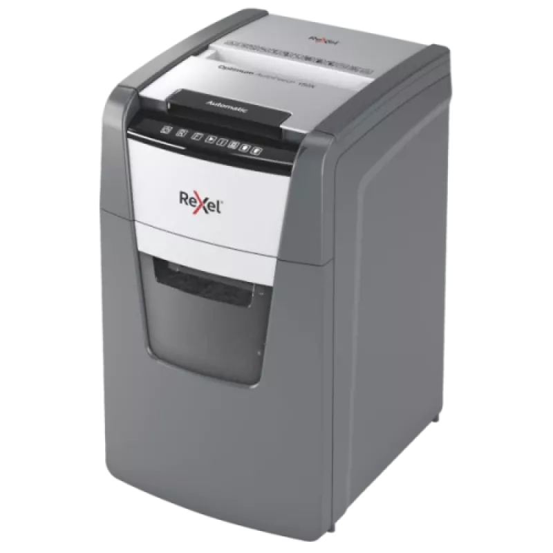Rexel Optimum AutoFeed+ 150X Automatic Cross Cut Paper Shredder P4