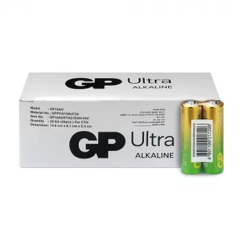 Alkaline batteries GP Battery LR6 AA 40 pcs (model 15AU21-S2)