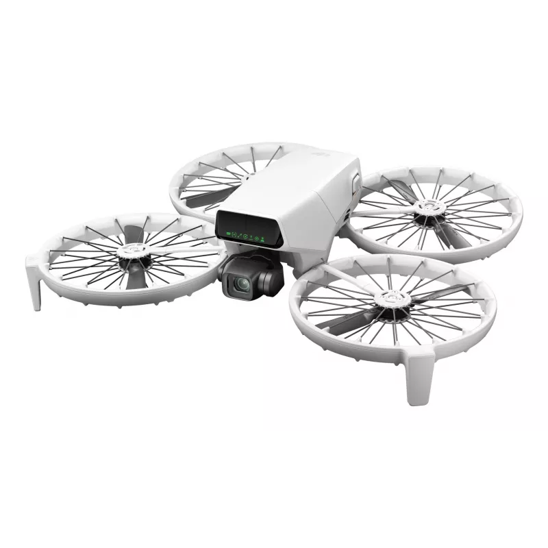 Drone DJI Flip 4 with 48 MP camera, 4K (3840x2160), 3110 mAh battery, 16 m/s, 14,000 m range, 4 rotors, 0.249 kg, Black/White