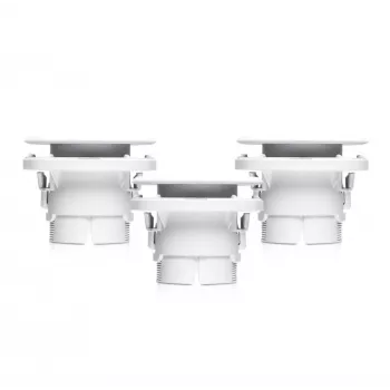 Mount for UBIQUITI UVC-G3-F-C-3 security camera, indoor, white
