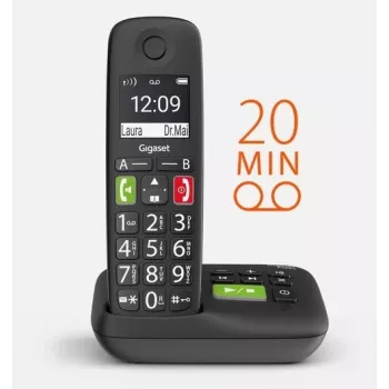 Gigaset E290A cordless telephone with digital answering machine