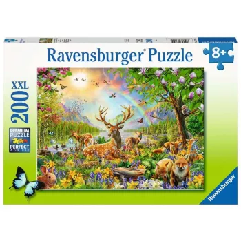 children's puzzle Graceful Deer Family (200 Pieces)
