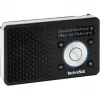 TechniSat DigitRadio 1 A 0100/4997 Digital Radio, DAB+/FM, RDS, 40 Presets, ASA Warning Function, Black/Silver