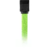 SATA Cable Sharkoon SATA 3 0.45m 7-pin Black Green