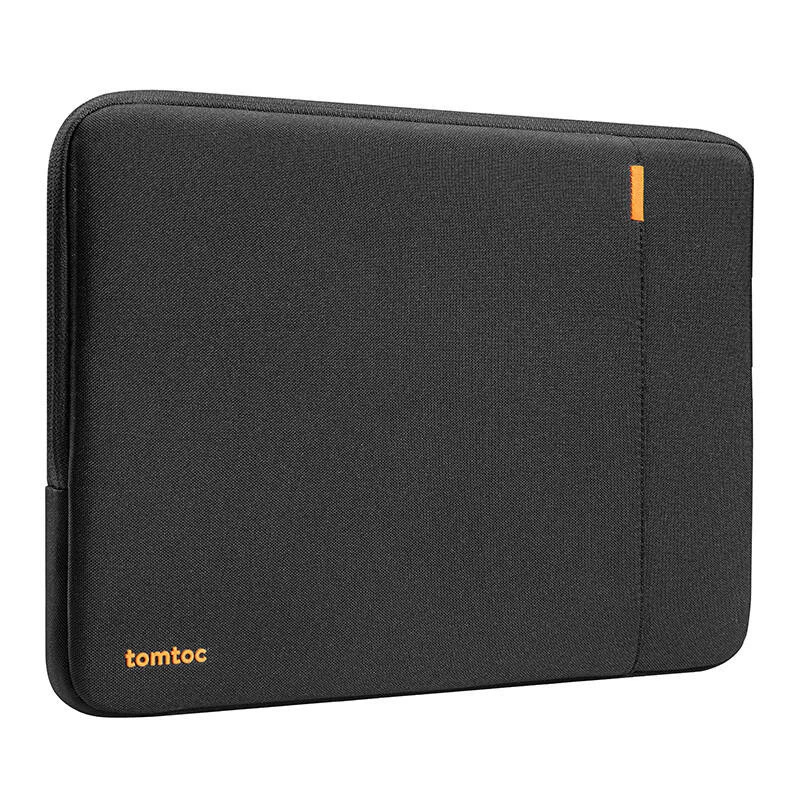 Laptop sleeve Tomtoc A13C2D1 for MacBook — black, lightweight, durable protective case