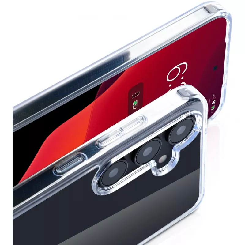 Cover nevox StyleShell SHOCKFlex for Samsung Galaxy S25+ 6.7 inch Transparent
