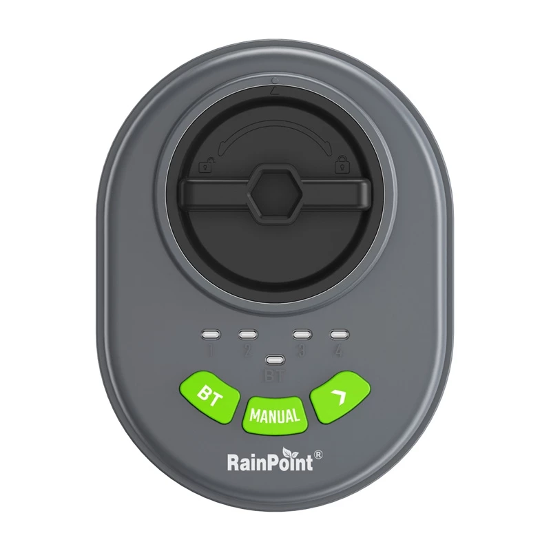 Sprinkler controller RainPoint HIC406B — 4-zone Bluetooth app control