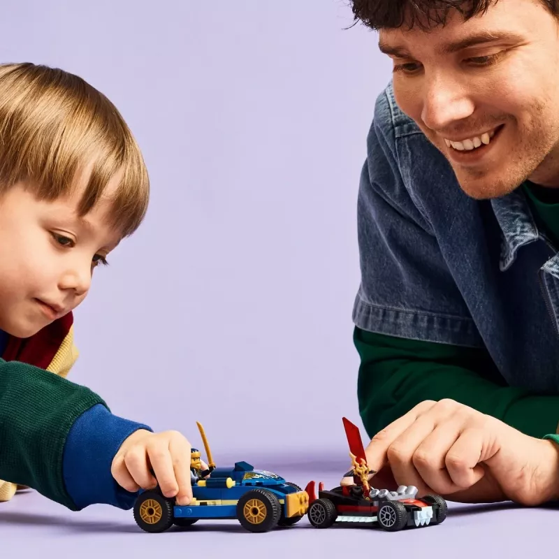 Building Blocks Ninjago 71840 Racing Duel Rogue vs Drix