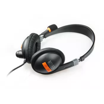 NATEC Drone Headset Wired headband Calls/Music Black, Orange
