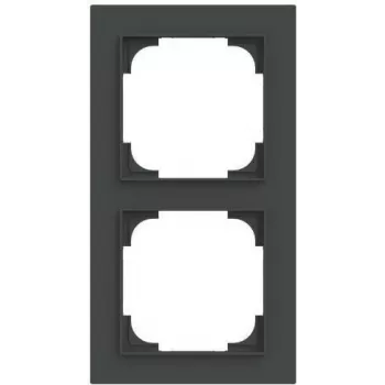 BUSCH-JAEGER 1722-45M Frame 2-way black matte (2CKA001754A4848)
