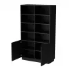 Cama LIVERTI shelving unit 100x42x171 black