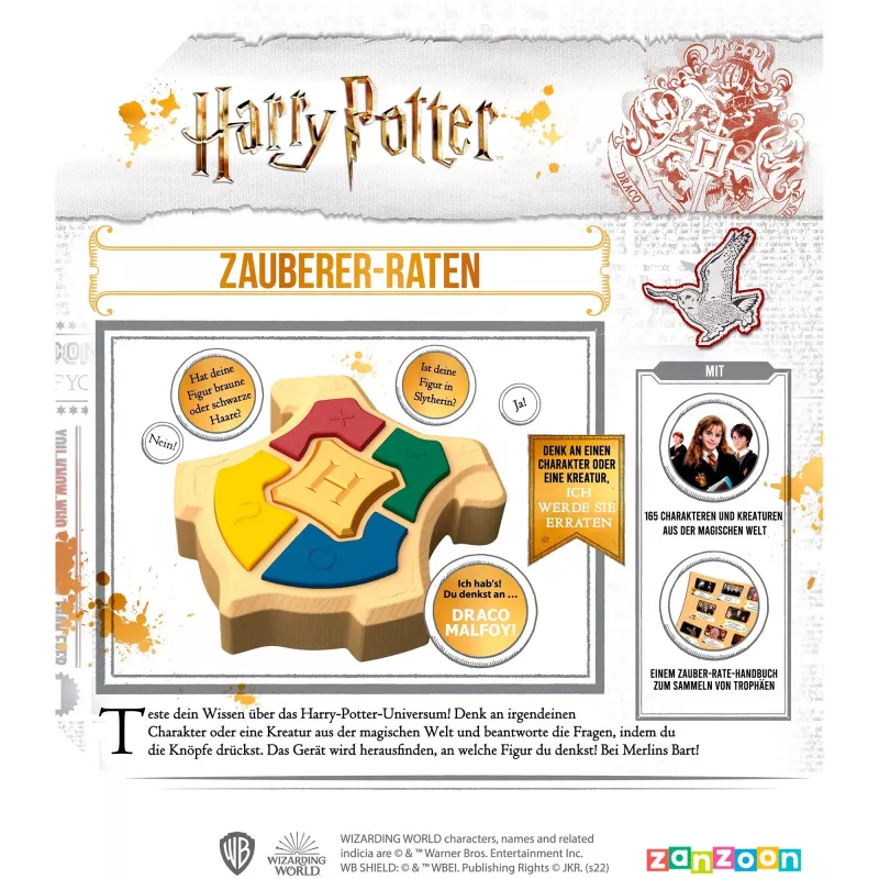Harry Potter - Wizard Guessing Game, Quiz Game