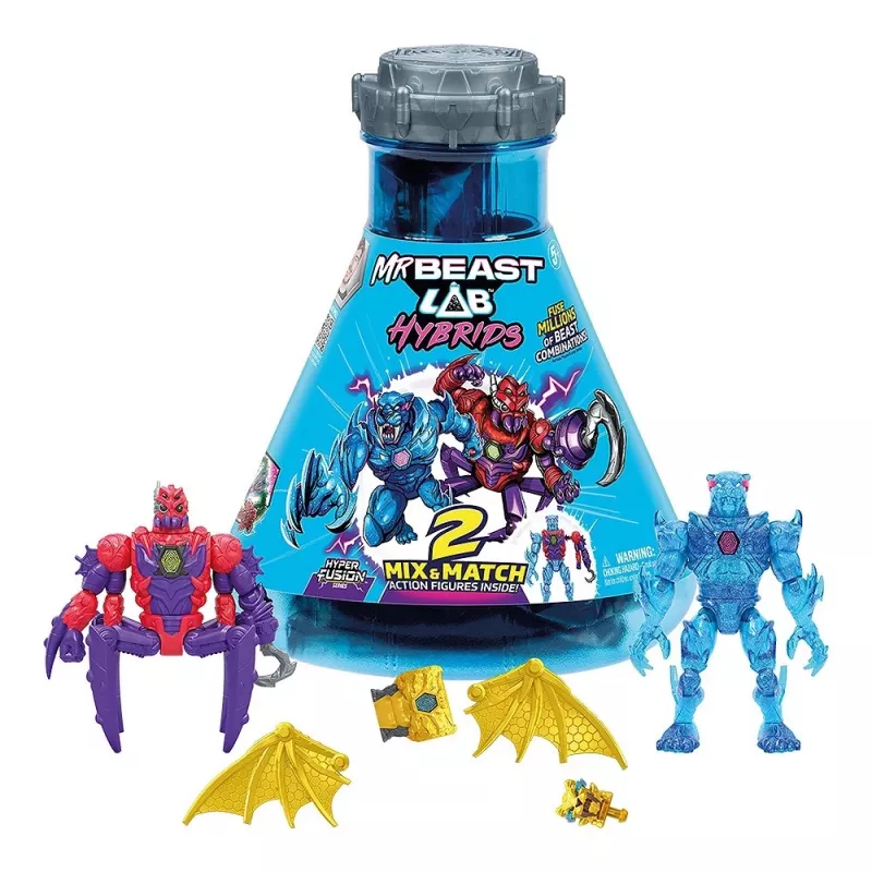 Action Figures Cobi Mr Beast Lab Hybrydy Multipack – collectible set by Cobi (MO-24903)