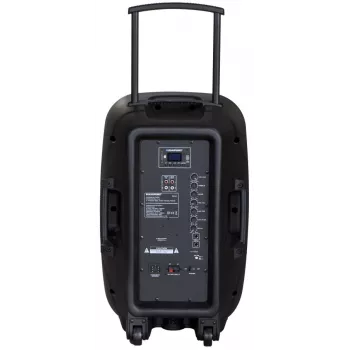 Blaupunkt PA12 portable speaker 650 W Stereo portable speaker Black