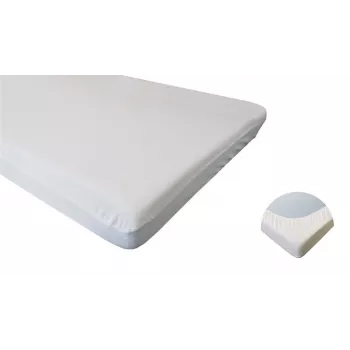 Breathable terry mattress sheet