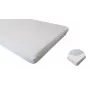 Breathable terry mattress sheet