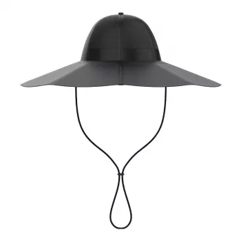 EcoFlow Power Hat EFPOWERHAT-M-L Adjustable Outdoor Cap M-L Black Cotton