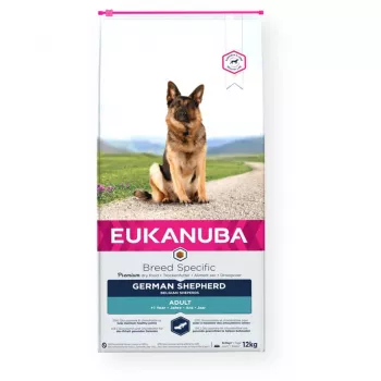 Dry Dog Food EUKANUBA Breed Specific German Shepherd Adult 12 kg, Chicken, Protein 23%, Fat 13%