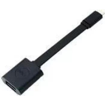 Dell - USB Cable - 24 pin USB-C (M) to USB Type A (W) - USB 3,1 - 13,1 cm - Black - for P/N: TRIBUTO_ADLP_2301_2200 (5RMND)