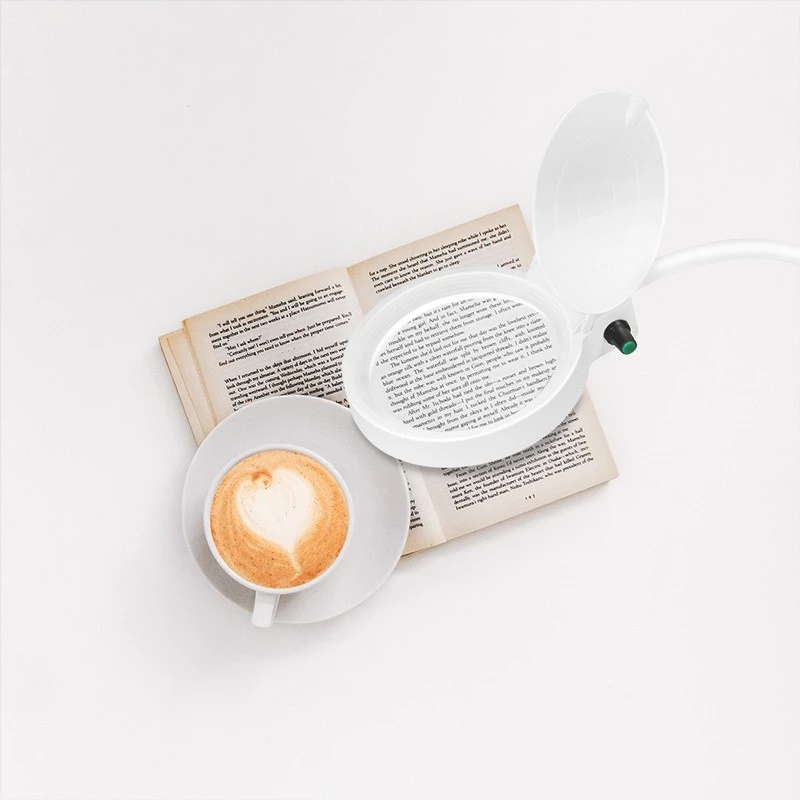 Magnifying glass with stand, 8and36 diopter