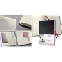 Sigel Conceptum Writing Notebook A4 194 Sheets Black Red
