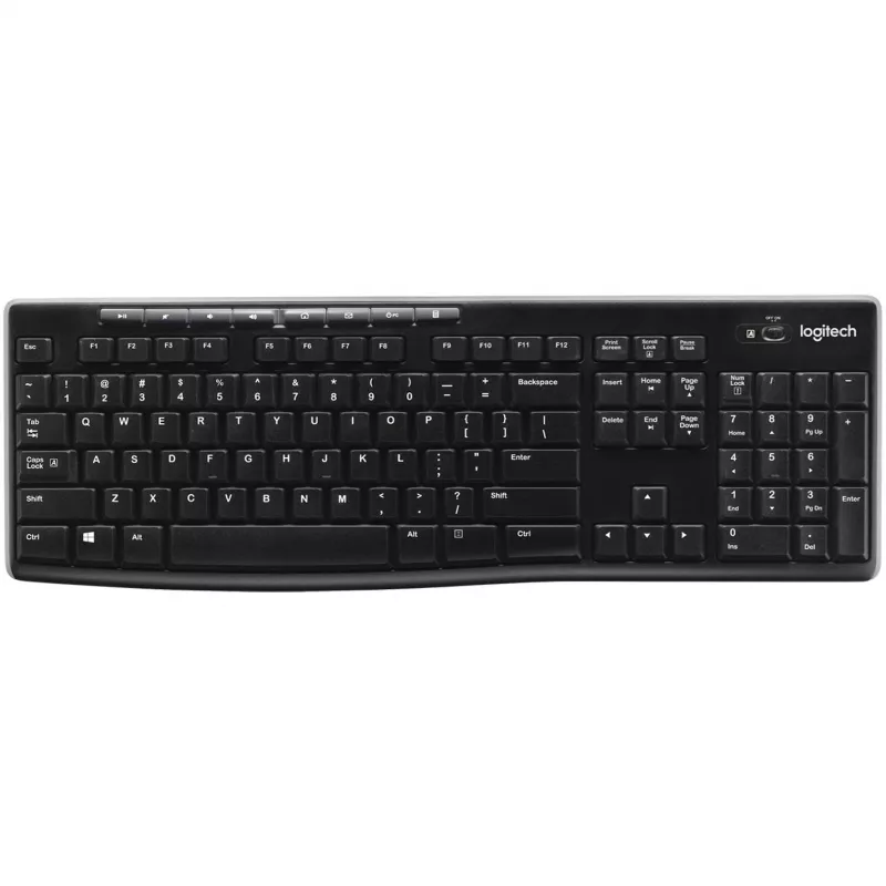 Logitech Wireless Keyboard K270 - Keyboard - Wireless