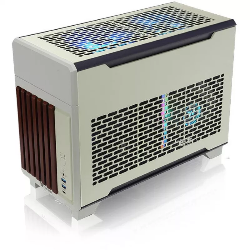 Mini case THERMALTAKE TR100 WS Matcha Green compact design, mini-ITX/microATX support