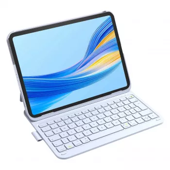 Folio case with Bluetooth keyboard Inateck BK2007 for iPad Air 11 inch (27.9 cm) — QWERTZ layout, 250 mAh battery