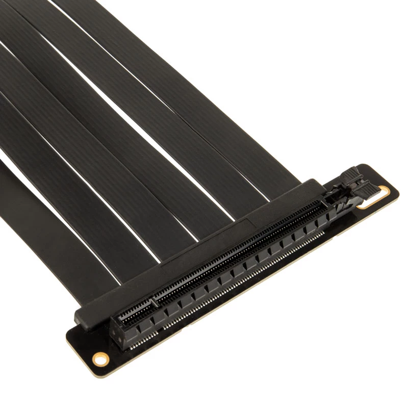Kolink PCI Express 5.0 x16 to x16 Riser-Cable, 90 degrees, black – 30 cm
