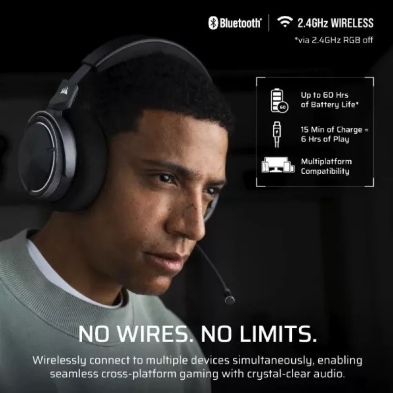 Headphones Virtuoso Max Wireless Carbon