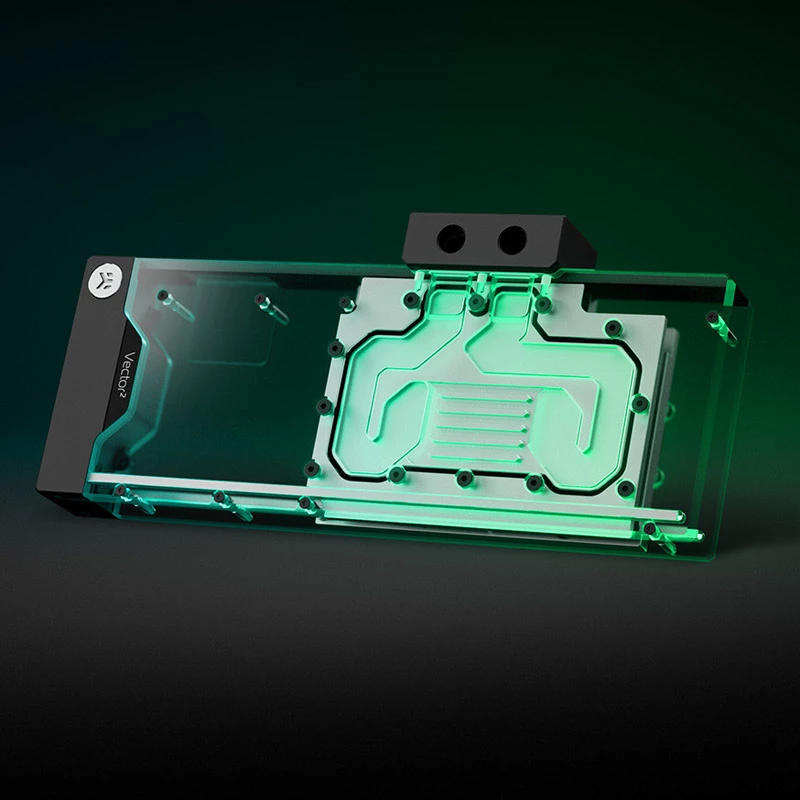 Water block EK Water Blocks Nickel Perspex Black Grey