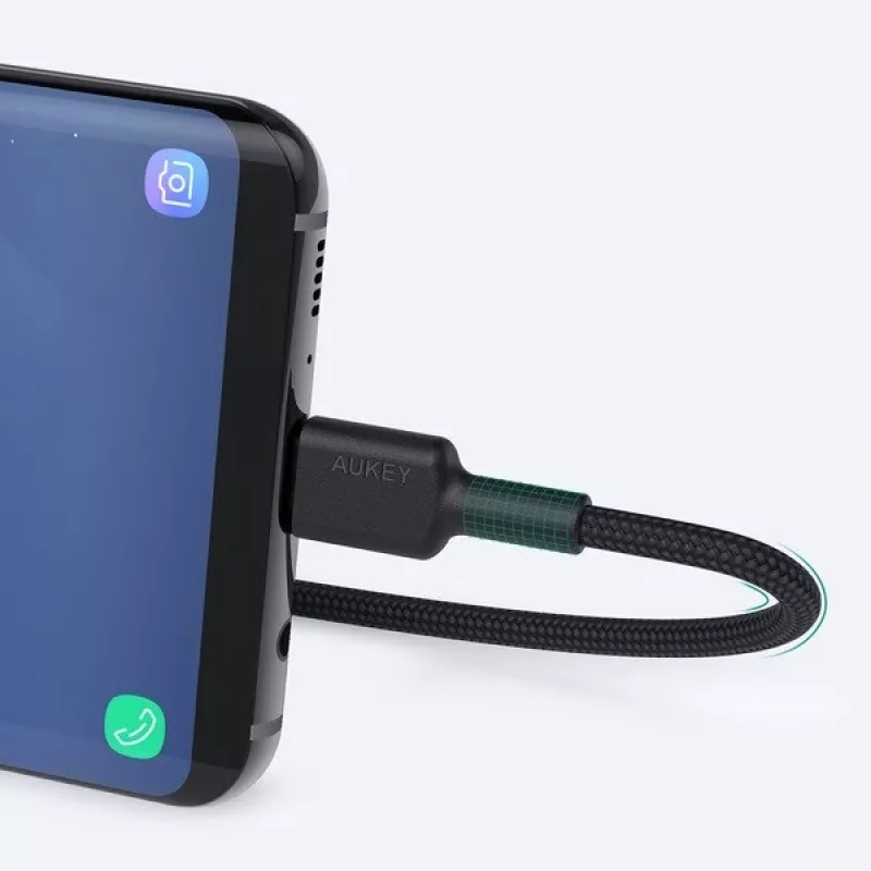 USB-C Cable Aukey CB-CD45 0.9 m — USB Type-C to USB-A, Quick Charge support