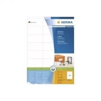 HERMA SuperPrint - Labels - White - 37 x 70 mm - 200 pc(s). 24) (4615)
