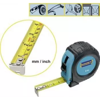 Hazet Tape Measure 2 m Steel 2154N-2 (2154N-2)