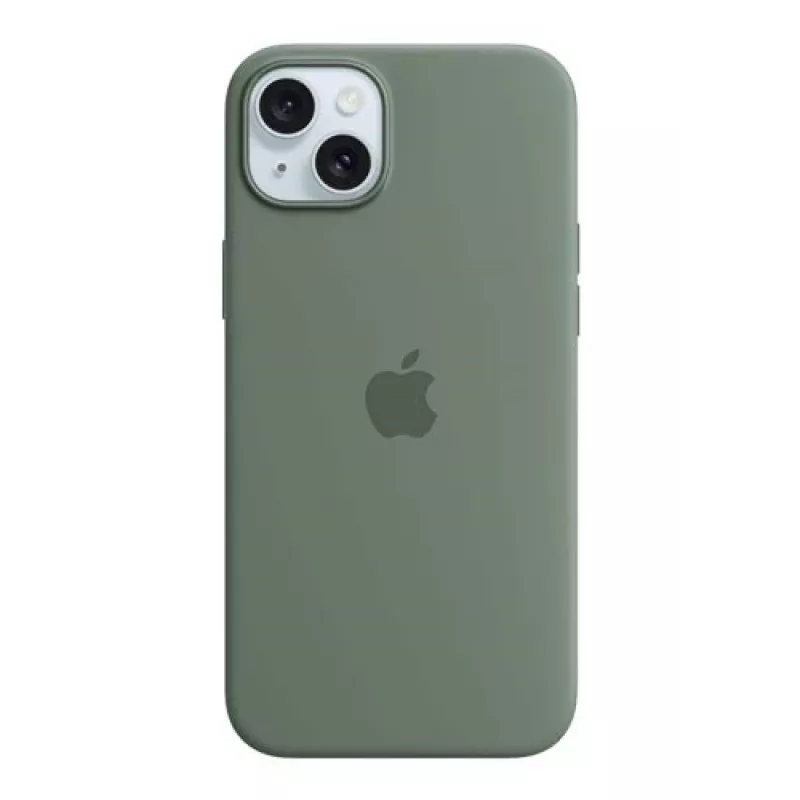 Apple iPhone 15 Plus Silicone Case with MagSafe - Cypress