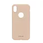 Protective phone case Tellur Cover Super Slim for iPhone X/XS — gold finish, ultra-thin profile