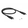 Delock - Storage Enclosure - M.2 - M.2 NVMe Card - USB 3,1 (Gen 2) - Black (42614)