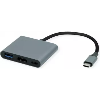 ROLINE Display Adapter USB C - HDMI 4K60+ 1x A+ PD - Adapter - Digital/Data (12.03.3199)