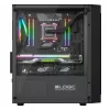 Logic Atos ARGB Mini USB 3.0 Micro Tower Case, Black (AM-ATOS-10-0000000-0002)