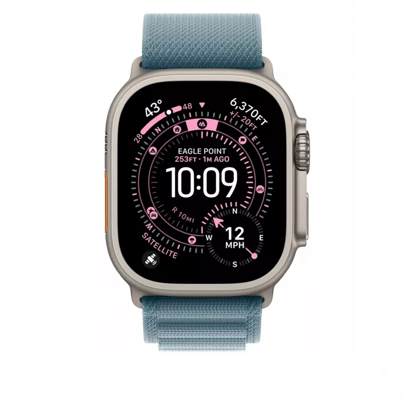 Band Apple MFTH4ZM/A Smart Wearable Accessories Blue Titanium