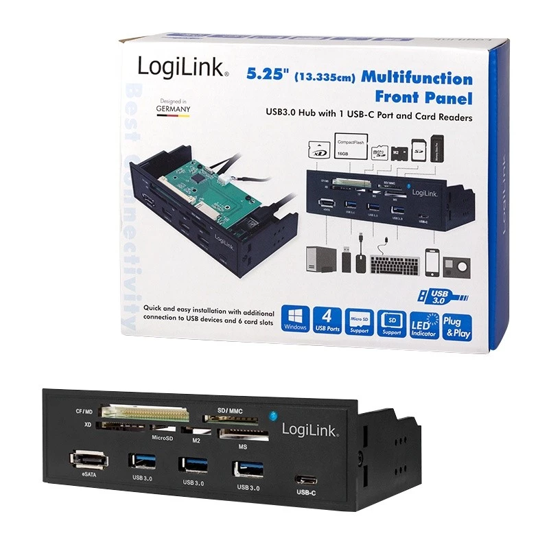 Card Reader LogiLink UA0341 SATA Internal Black