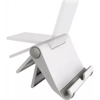 Tablet holder Renkforce RF-4034061 Passive Desk White — desktop passive stand for tablets