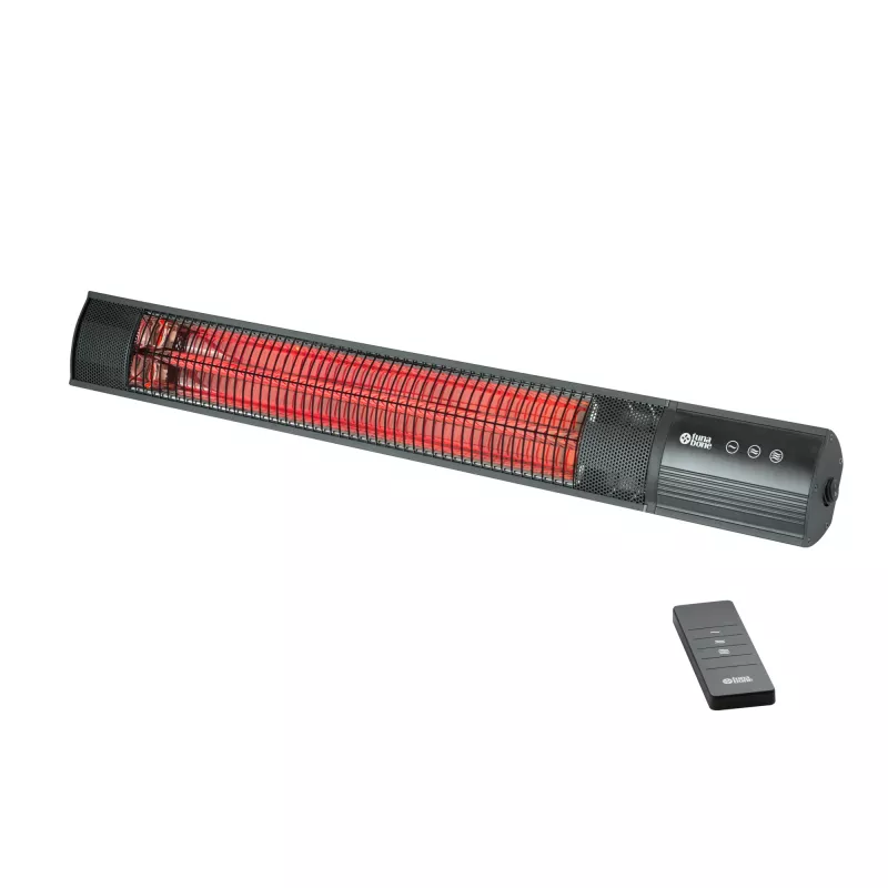 TunaBone | Electric Wall mounted Infrared Patio Heater | TB2580W-01 | Patio heater | 2500 W | Number of power levels 3 | Suitable for rooms up to 25 m² | Black | IP55