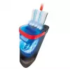 Mop VILEDA Microfibre 1200 ml Wet, 360° rotating head, 140.5 cm stick, removable machine-washable head