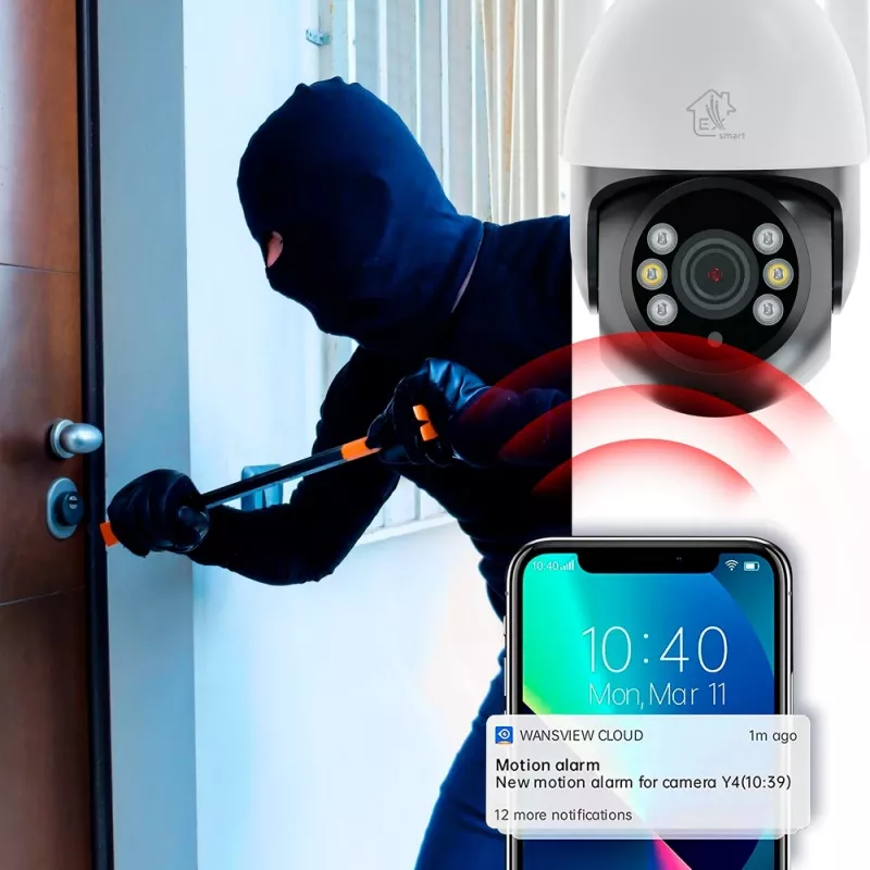 Extralink Perun Outdoor Security Camera EOC-268 | IP Camera | 1296p, PTZ