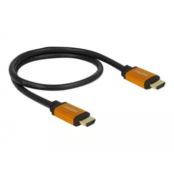 HDMI cable DeLOCK 85729 2 m HDMI Type A Standard Black Gold