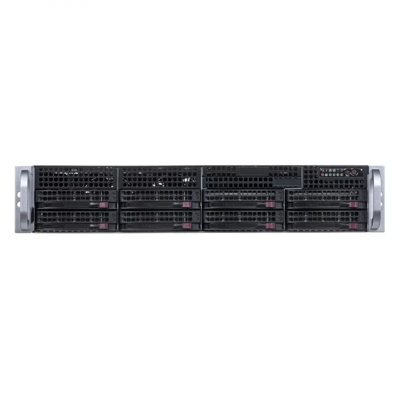 Server Case Supermicro 825TQC-R802LPB Rack Black