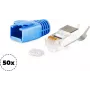 Wire connector RJ-45 ShiverPeaks 72067-50B Blue
